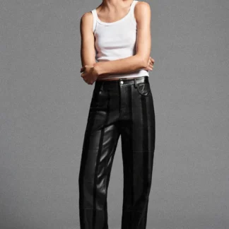 ZARA RIBBED COTTON VEST TOP