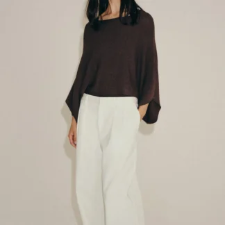 ZARA SHORT CAPE KNIT JUMPER