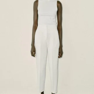 ZARA HIGH-WAIST TROUSERS