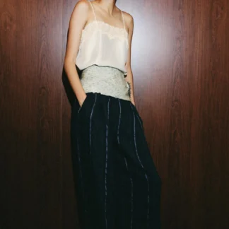 ZARA ZW COLLECTION LACE STRAP TOP