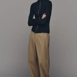 ZARA BARREL TROUSERS
