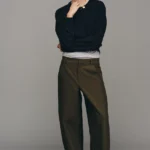 ZARA BARREL TROUSERS