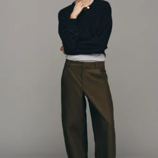 ZARA BARREL TROUSERS