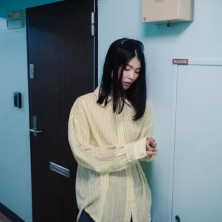 ZARA STRIPED OVERSIZE CHIFFON SHIRT WITH POCKET