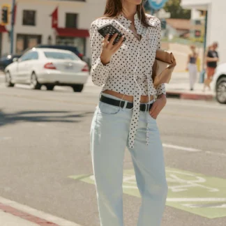 ZARA TRF LOW-RISE WIDE-LEG JEANS