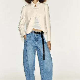 ZARA Z1975 BARREL JEANS