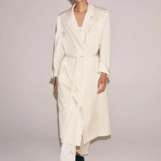 ZARA ZW COLLECTION BELTED COAT