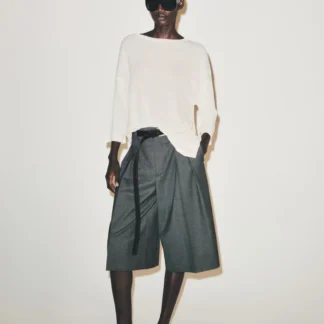 ZARA 3/4 SLEEVE KNIT TOP