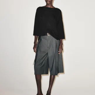 ZARA 3/4 SLEEVE KNIT TOP
