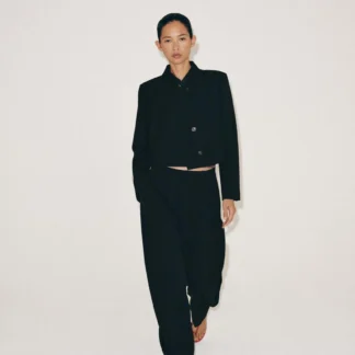 ZARA ZW COLLECTION CROPPED BLAZER
