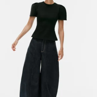 ZARA PUFF SLEEVE TOP