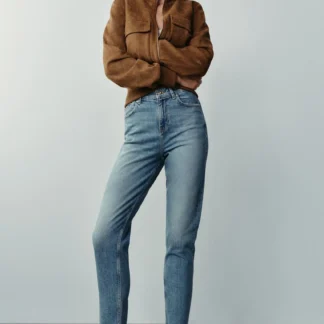 ZARA Z1975 HIGH-WAIST MOM FIT JEANS