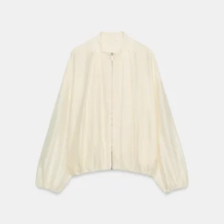 ZARA PLEATED BOMBER JACKET