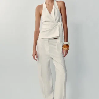 ZARA STRAIGHT-LEG TROUSERS