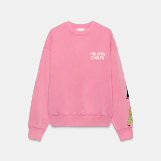 ZARA PHILIPPA COULES FADED-EFFECT SWEATSHIRT