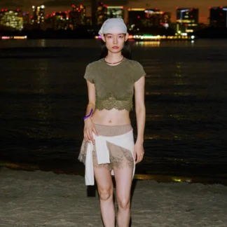 ZARA EMBROIDERED SHORTS
