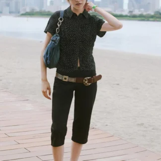 ZARA CAPRI TROUSERS