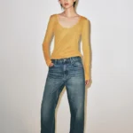 ZARA ZW COLLECTION MID-WAIST BAGGY FIT JEANS