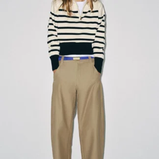 ZARA BARREL TROUSERS