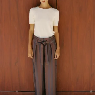 ZARA SHORT SLEEVE KNIT TOP
