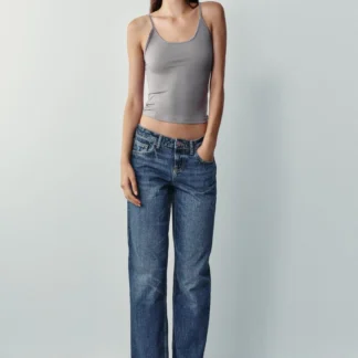 ZARA Z1975 LOW-RISE REGULAR JEANS