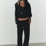 ZARA INTERLOCK HOODIE