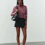 ZARA BELTED SKORT