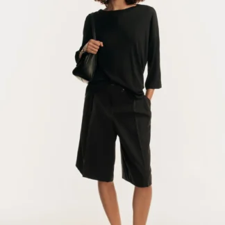 ZARA 3/4 SLEEVE KNIT TOP