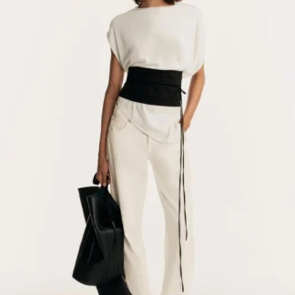 ZARA ASYMMETRIC KNIT TOP