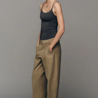 ZARA POLYAMIDE THIN STRAP T-SHIRT