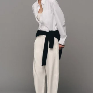 ZARA BARREL TROUSERS
