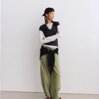 ZARA OVERSIZE CARGO TROUSERS