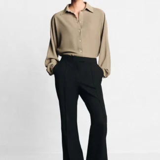 ZARA FLARED TROUSERS WITH VENTS