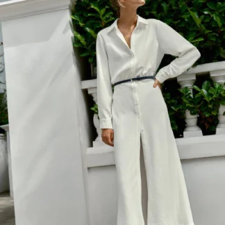 ZARA BELTED SHIRT DRESS