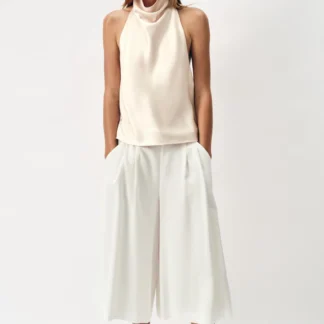 ZARA SATIN HALTER TOP