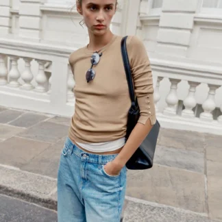 ZARA BASIC PLAIN KNIT JUMPER