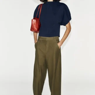 ZARA GATHERED KNIT TOP