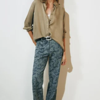 ZARA ZW COLLECTION LYOCELL SHIRT