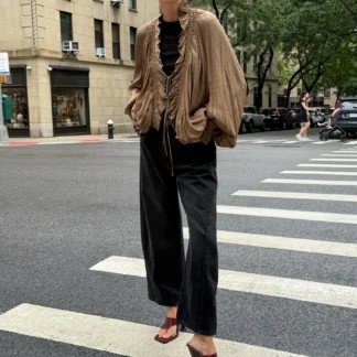 ZARA ZW COLLECTION RUCHED BLOUSE