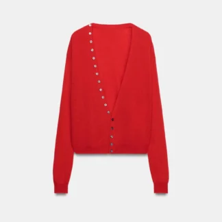 ZARA 100% EXTRA SOFT WOOL V-NECK CARDIGAN