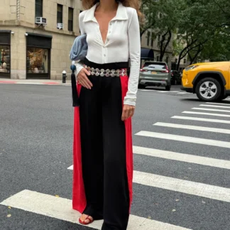 ZARA BUTTONED TOP