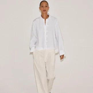 ZARA ZW COLLECTION SHIRT WITH FROG FASTENING