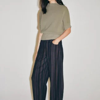 ZARA ZW COLLECTION HIGH-WAIST TAPERED JEANS