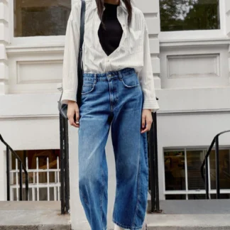 ZARA Z1975 BARREL JEANS