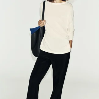 ZARA 3/4 SLEEVE KNIT TOP