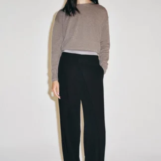 ZARA ZW COLLECTION TROUSERS WITH FRONT PLEATS