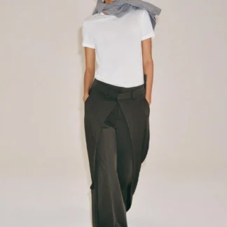 ZARA ZW COLLECTION FRONT PLEAT TROUSERS