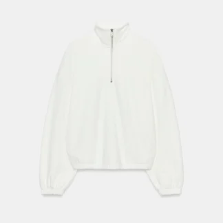 ZARA METAL ZIP SWEATSHIRT