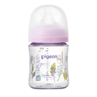 Akachan 母乳実感 T-Ester プラスチック 160ml Flower Garden