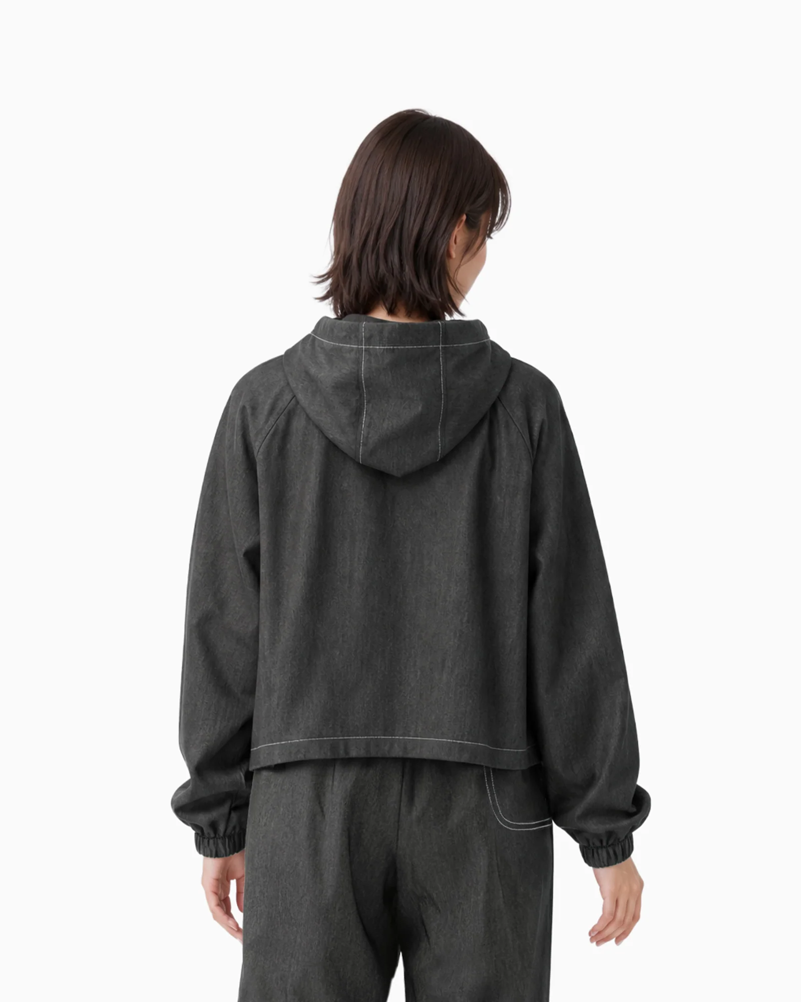 Converse SYTIC DENIM ST EB HOODED JKT L - Image 6